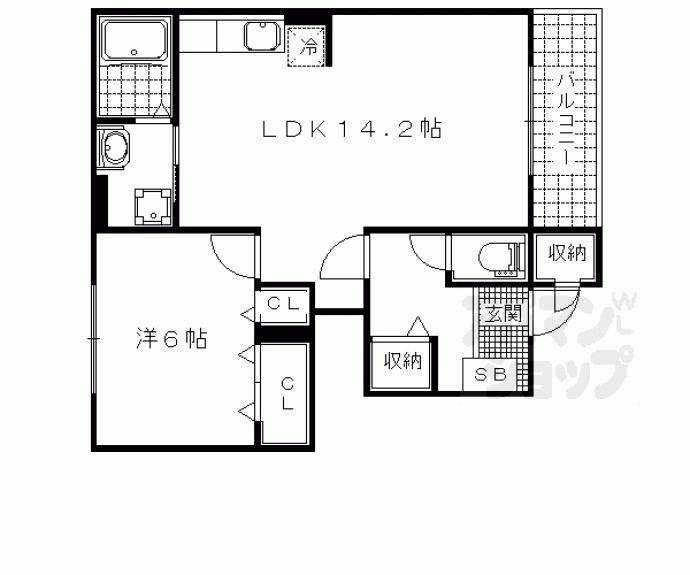 【ベル　フィオーレ】間取