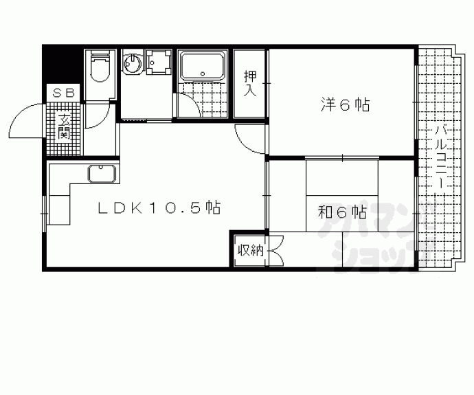 【ハイツルピナス】間取