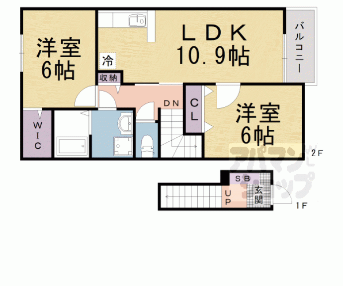 【レイクともⅠ】間取
