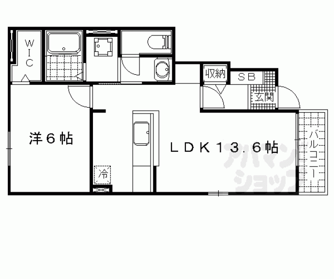 【レイクともⅡ】間取
