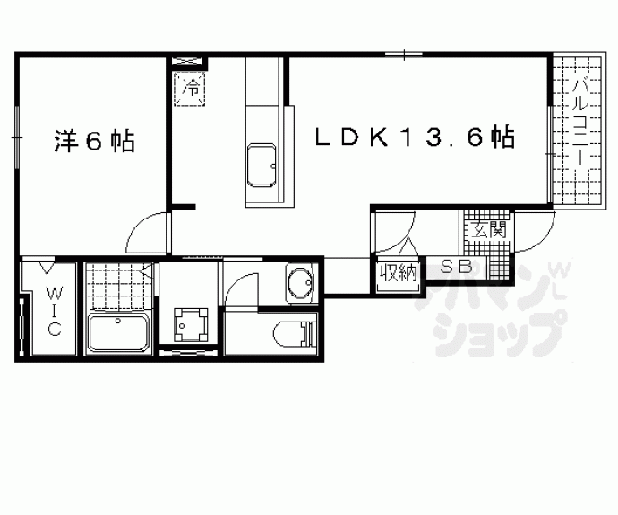 【レイクともⅡ】間取