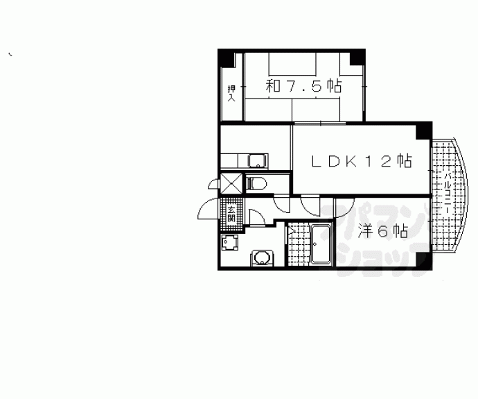 【マンショングレース】間取