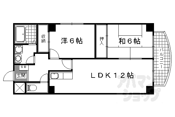 【マンショングレース】間取