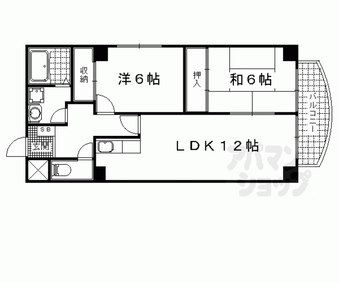 【マンショングレース】間取