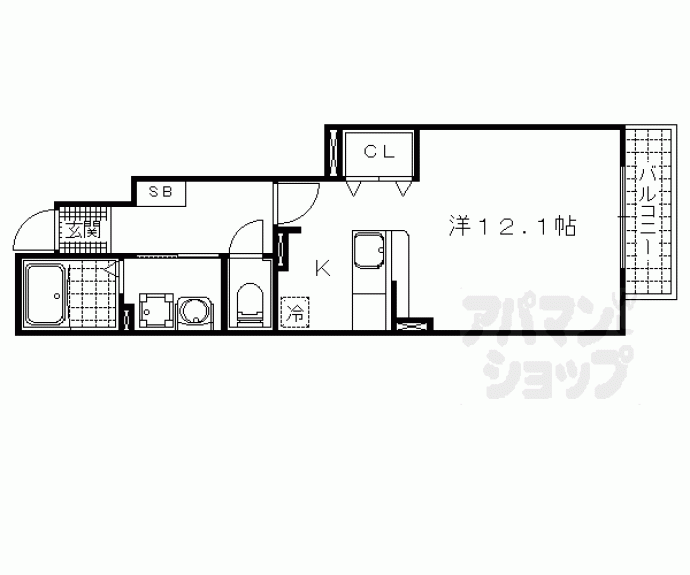 【プリート　カーサ】間取