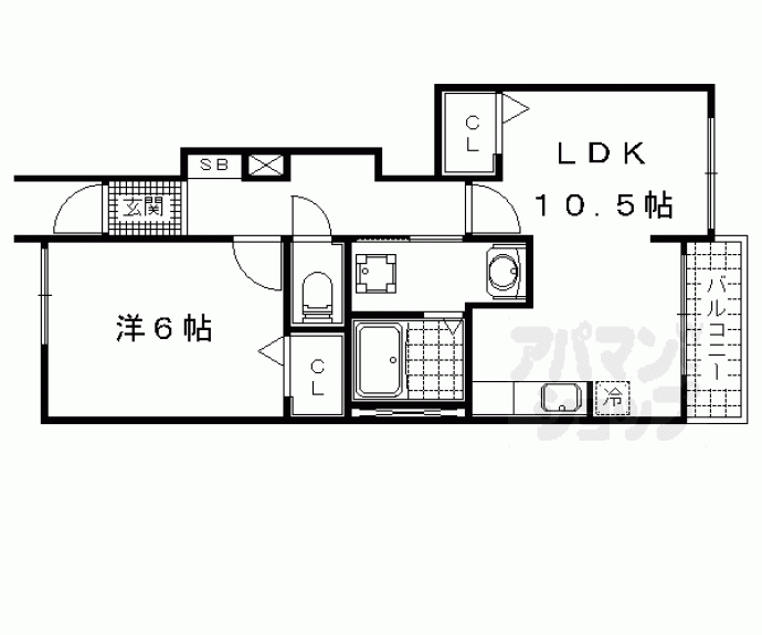 【Ｃａｓａ・ｐｌａｃｉｄｏ　Ⅱ】間取