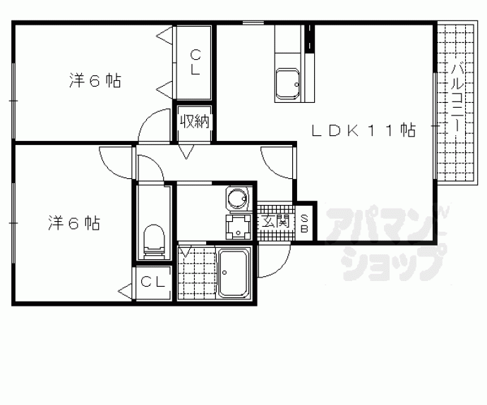 【シャルマンハイツ】間取