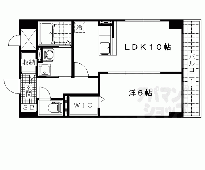 【プログレスⅤ番館】間取