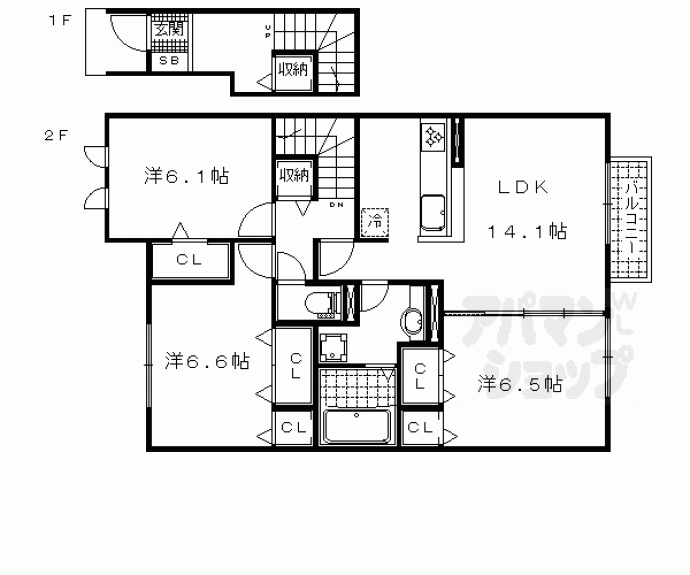 【la chance】間取