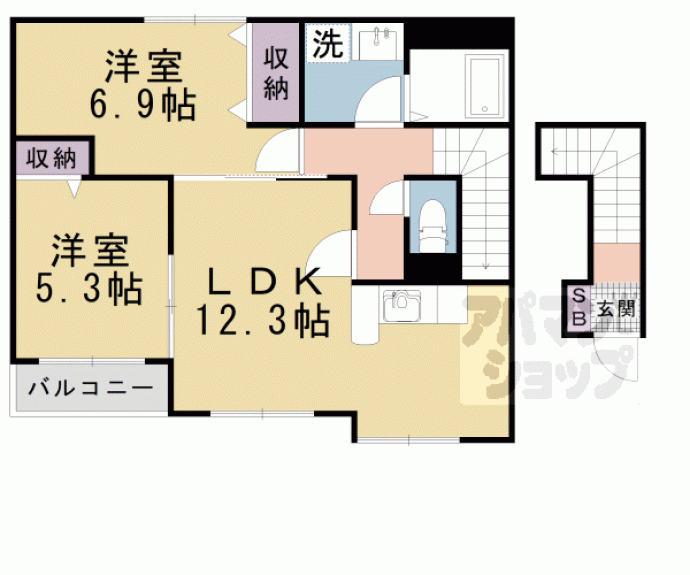 【ファインビューヒルズⅡ】間取