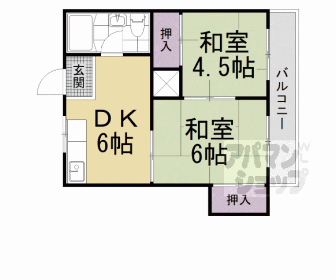 【寺田荘】間取