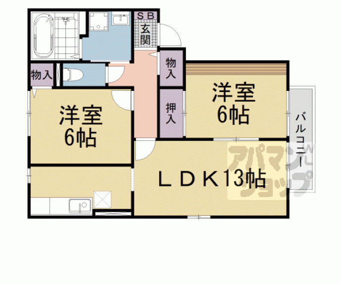 【アンシャンテオオギ】間取