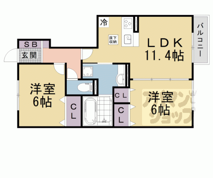 【シエロⅡ】間取