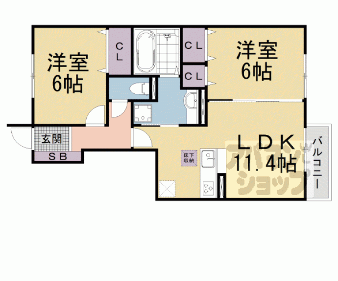 【シエロⅡ】間取