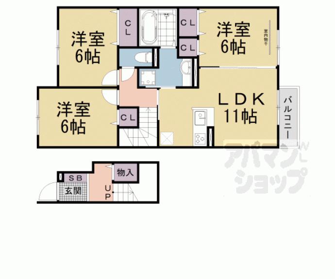 【シエロⅡ】間取