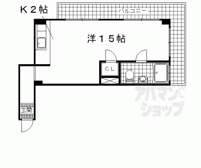 【におの浜　小堀マンション】間取