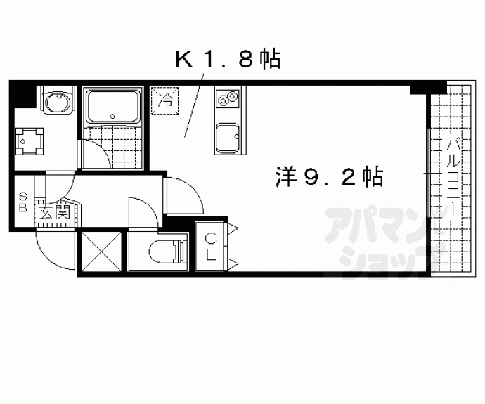 【エンゼルプラザ大津中央】間取