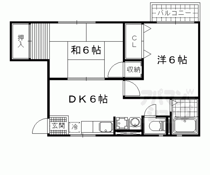 【ヴェルドミール】間取