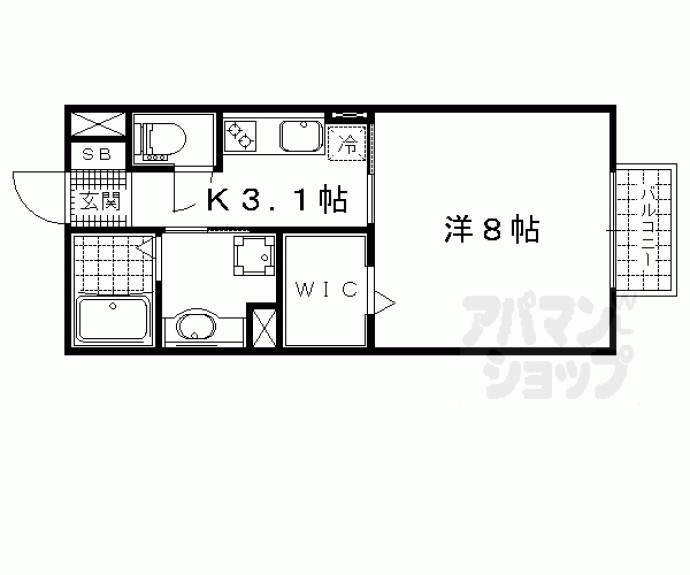 【Luce Biwa】間取