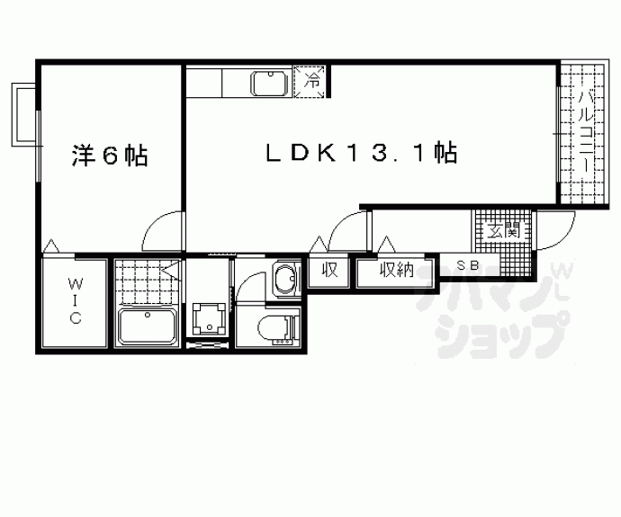 【サピーハーモニー富士見Ⅰ】間取