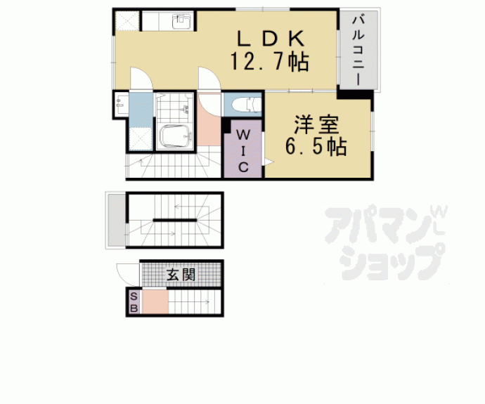 【Ｅｖｅｒ　Ｇｒｅｅｎ】間取