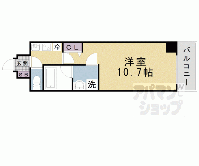 【ロイヤルレジェンド西大津】間取
