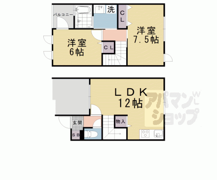 【プラチナスクエア】間取