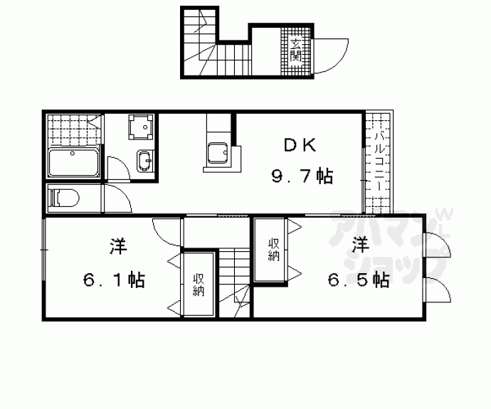 【城畔１８２５】間取