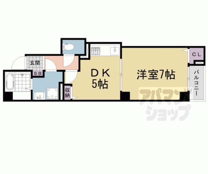 【ヴィラ・グレイス浜大津】間取