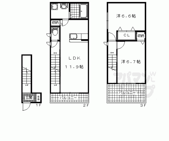【ファイン　ビュー】間取