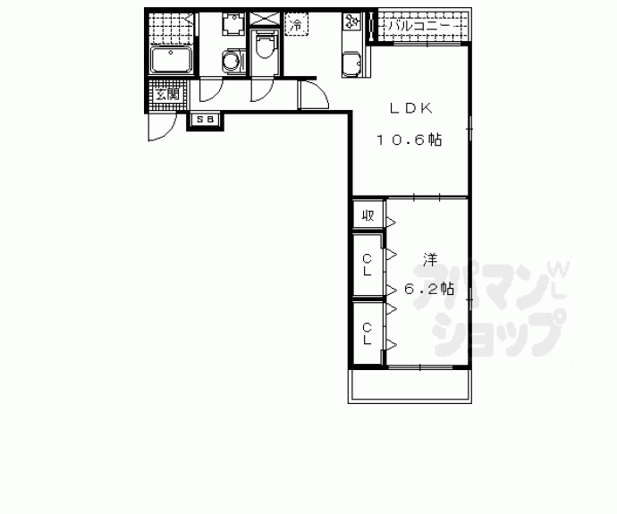 【アルティミーノⅠ】間取