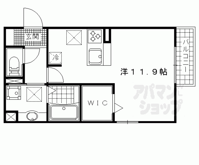 【シャルマントリシティⅢ】間取