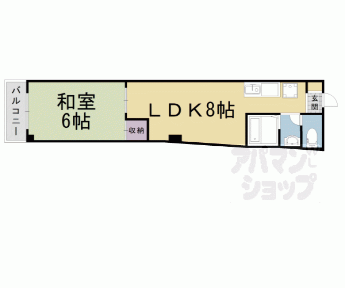 【プレアール浜大津】間取