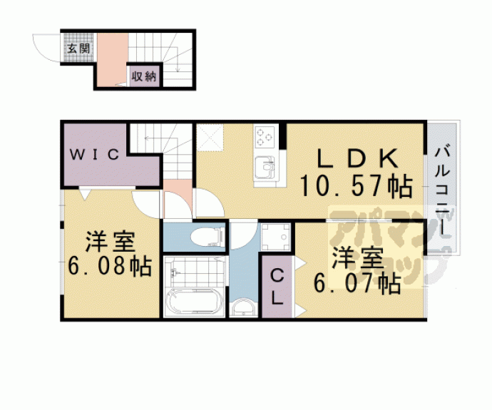 【Ｆｌｏｒｉａ】間取