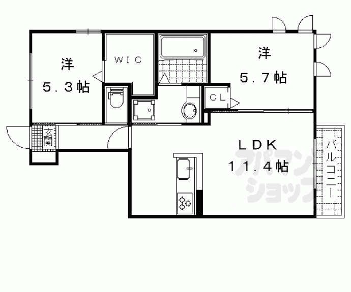 【シエロⅠ】間取