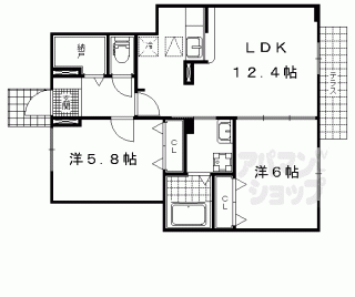 【コーポ勢多Ⅱ番館】