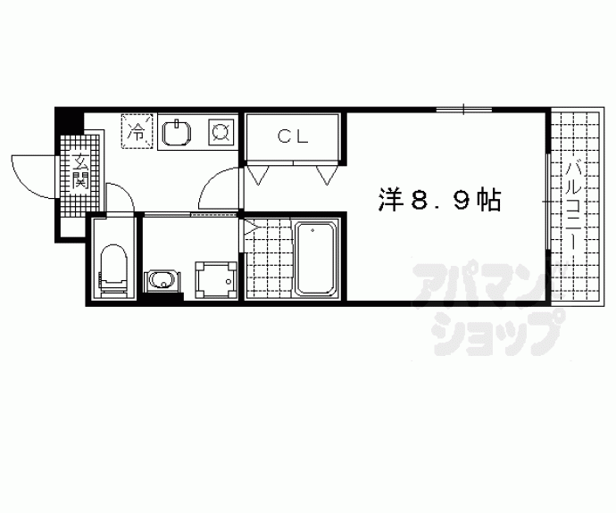 【ボヌール　Ｓ】間取