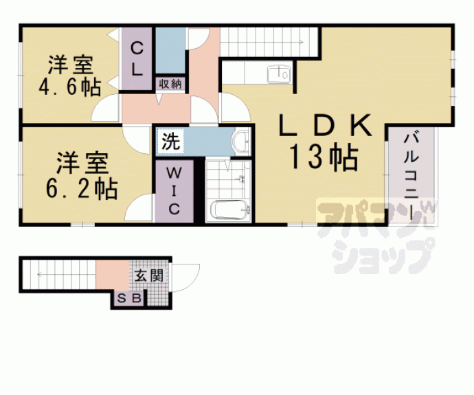 【パル　ゆうき】間取