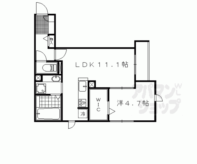 【エスポワール飛鳥】間取