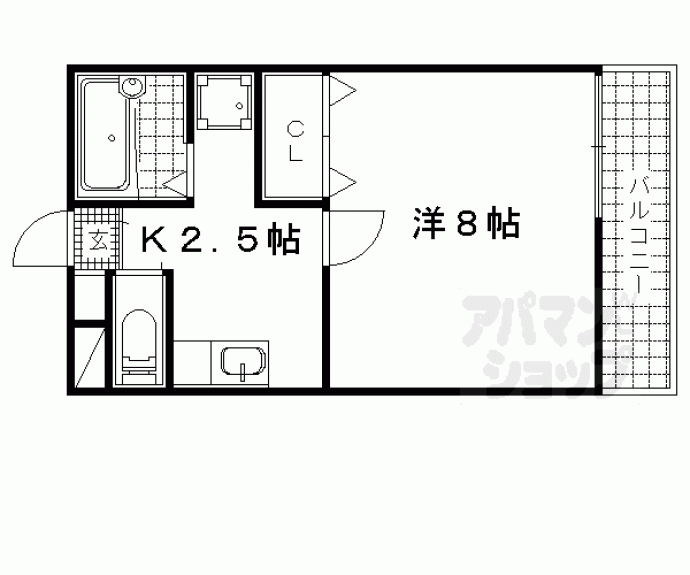 【フローレンス】間取