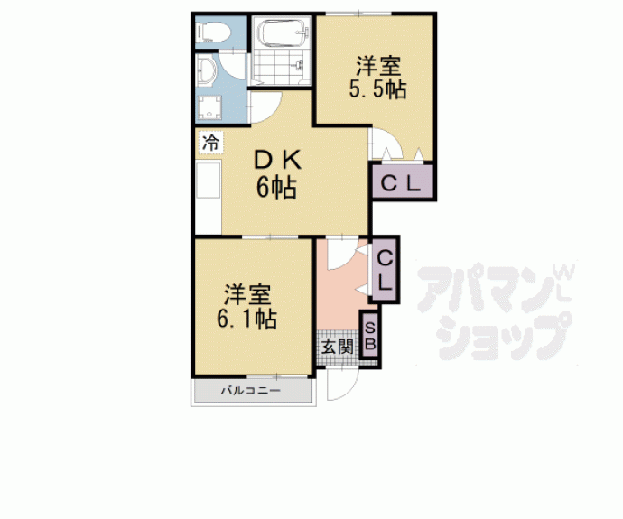 【ポポラーレ】間取