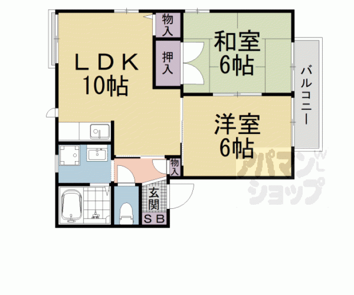 【スリーパブリック】間取