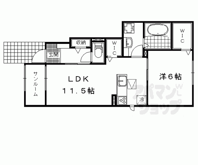 【ＢＥＬＬＥ・ＣＡＳＡ　Ｂ】間取