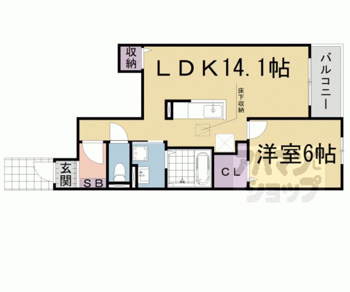 【アルティミーノⅡ】間取