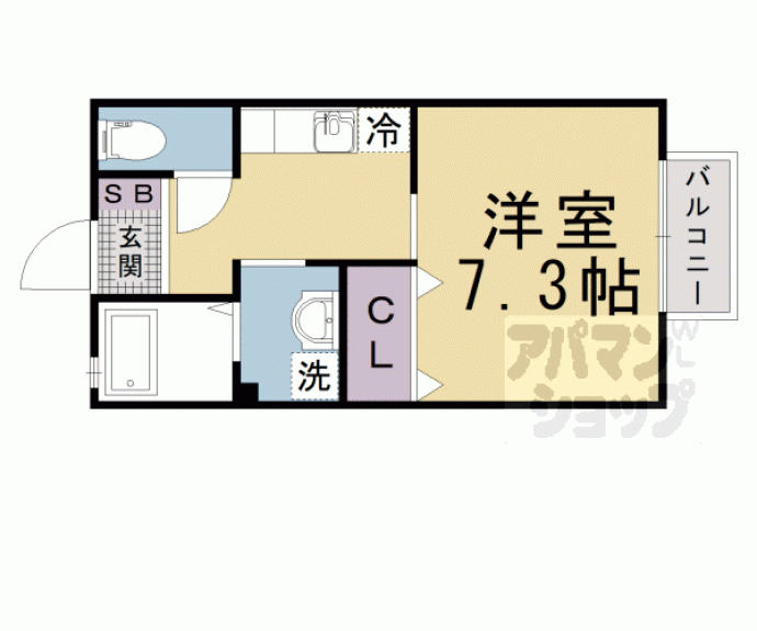 【ライブリーハイムＳａｓａｄａ】間取