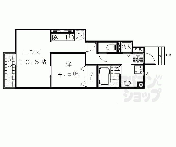 【Ｓａｎ　ｄｕ　Ｗｉｌｌ　２】間取