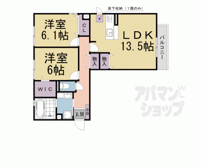 【Ｄａｙｌｉｇｈｔ　Ｈｉｌｌｓ】間取