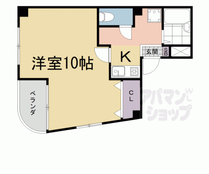 【レイク中央】間取