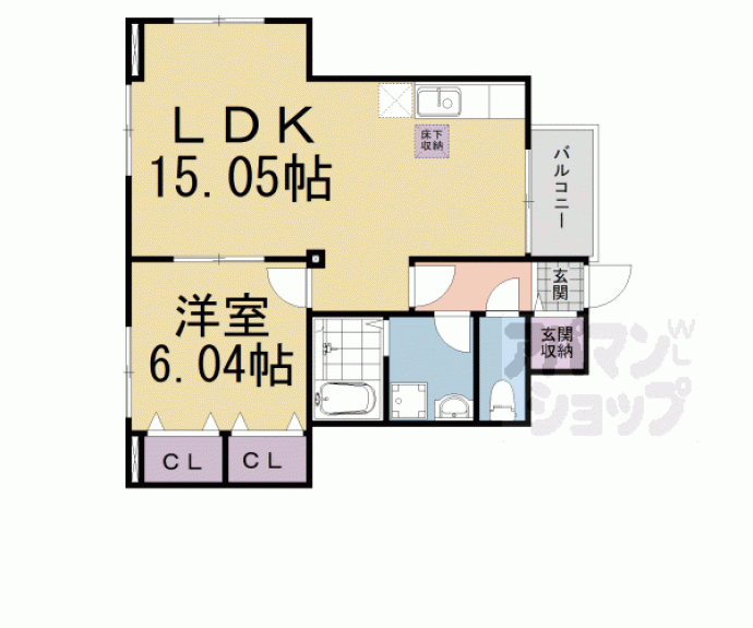 【レイクパレット】間取