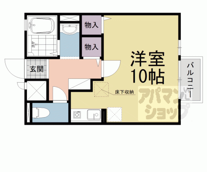 【ブライトソレム５】間取